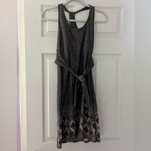 Patagonia Kiawah Island Tie Dye Dress In Gray Size Medium